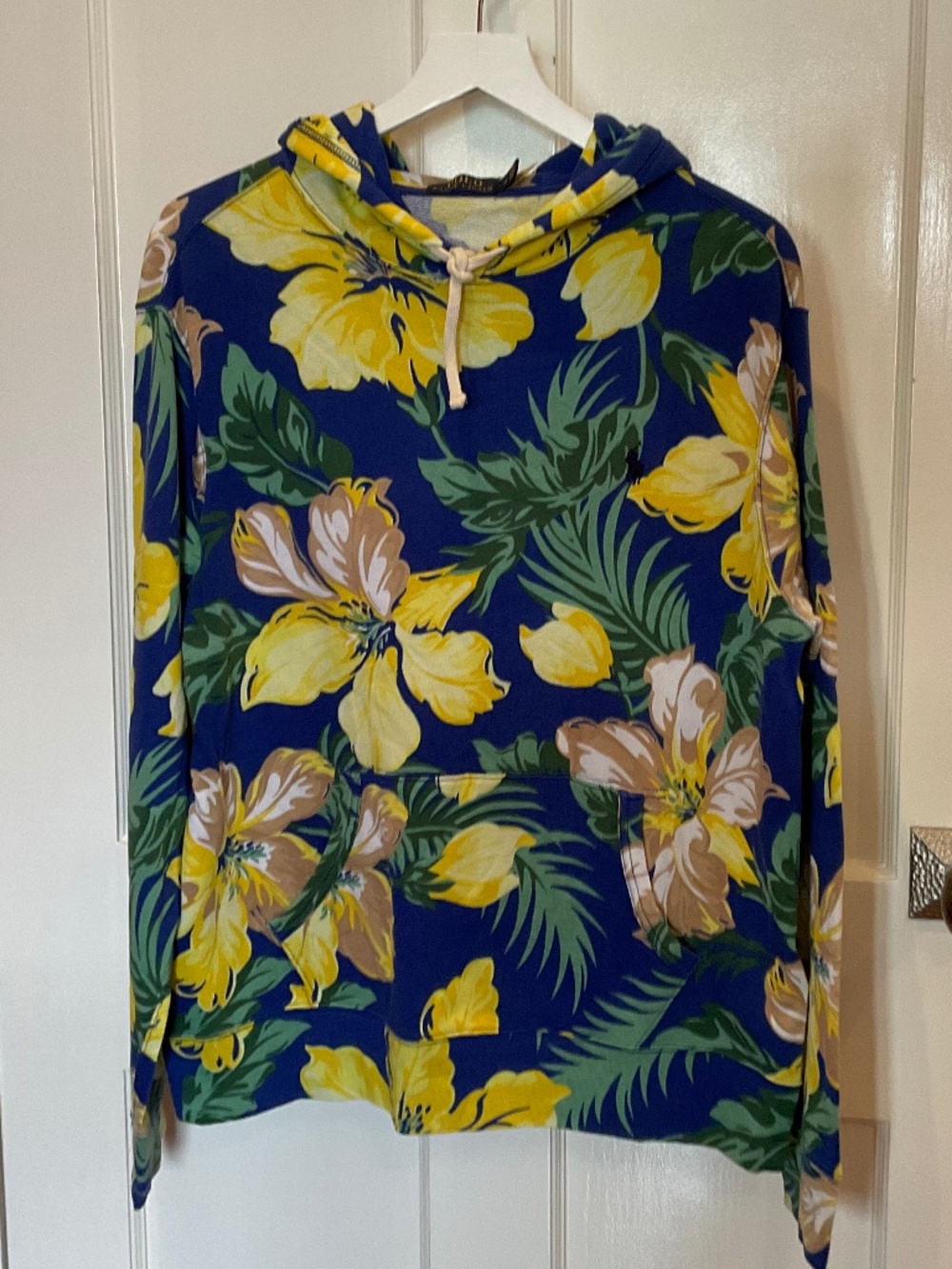 Men’s Polo Ralph Lauren vintage tropical hoodie, M